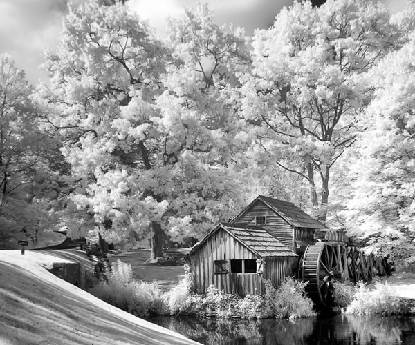 mabry mill 45 Impressive Examples of Infrared Photography