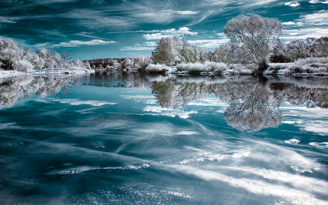 mirror ice infrared photography11 45 Impressive Examples of Infrared Photography