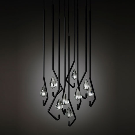 one crystal chandelier thomas feichtner 21 60 Examples of Innovative Lighting Design