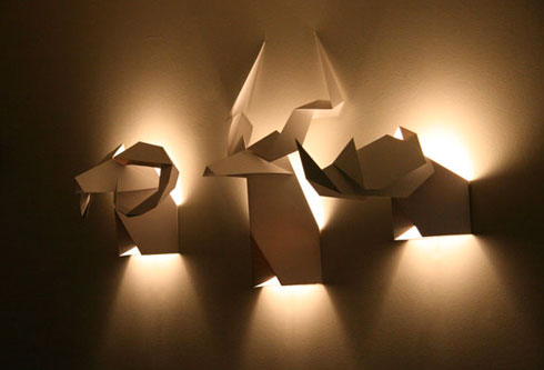 origami11 60 Examples of Innovative Lighting Design