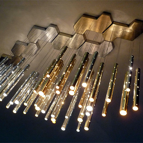 rain chandelier ilanel design studio1 60 Examples of Innovative Lighting Design