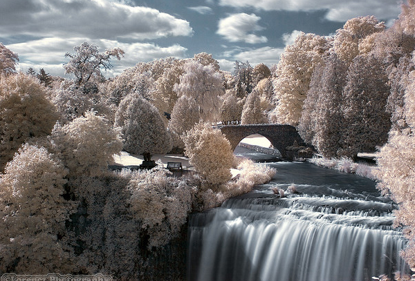 websters falls 45 Impressive Examples of Infrared Photography