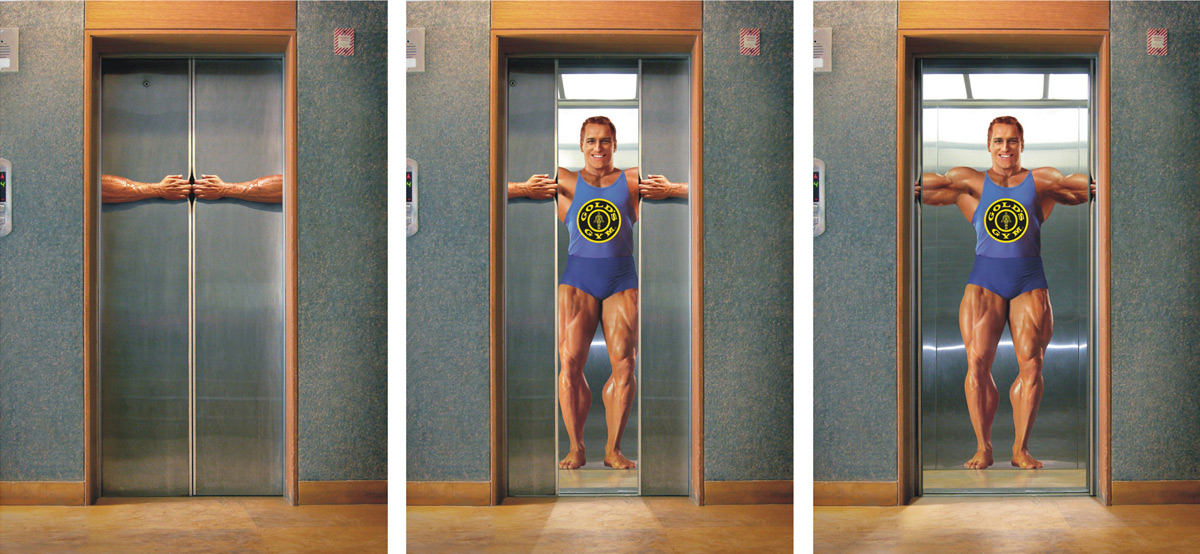 goldsgym1 35 Creative Fitness Ads To Encourage You 