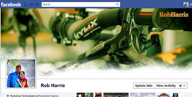rob harris 40 Creative Examples of Facebook Timeline Designs
