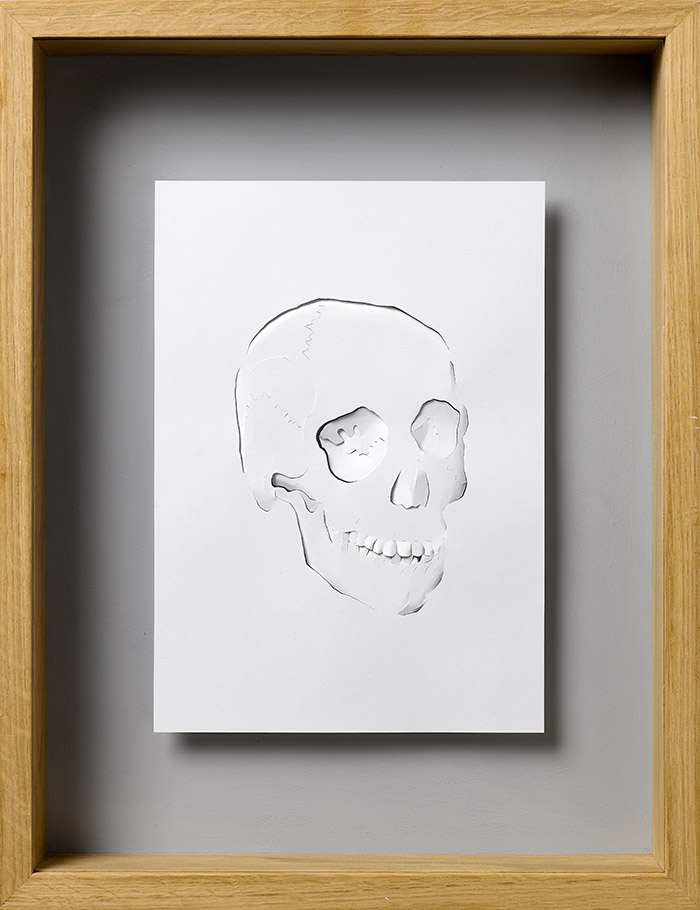 15 ghost 11 25 Striking Framed Papercuts by Peter Callesen