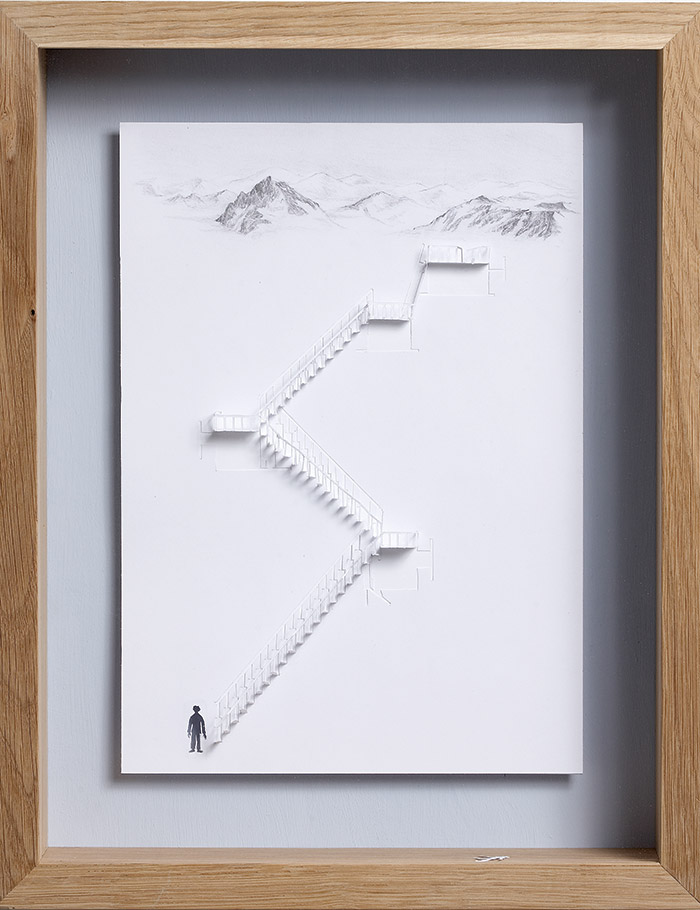 15 unter dem nebelmeer 11 25 Striking Framed Papercuts by Peter Callesen