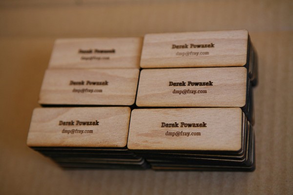 91 600x4001 25 Unconventional Wooden Business Cards