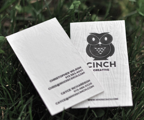 cinch creative1 25 Unconventional Wooden Business Cards