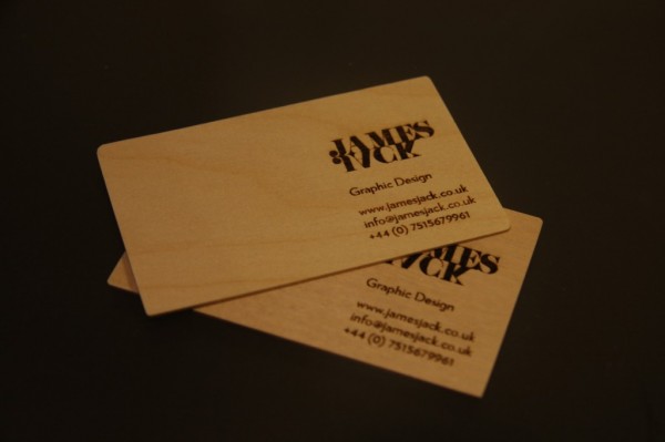 jamesjack 600x3991 25 Unconventional Wooden Business Cards