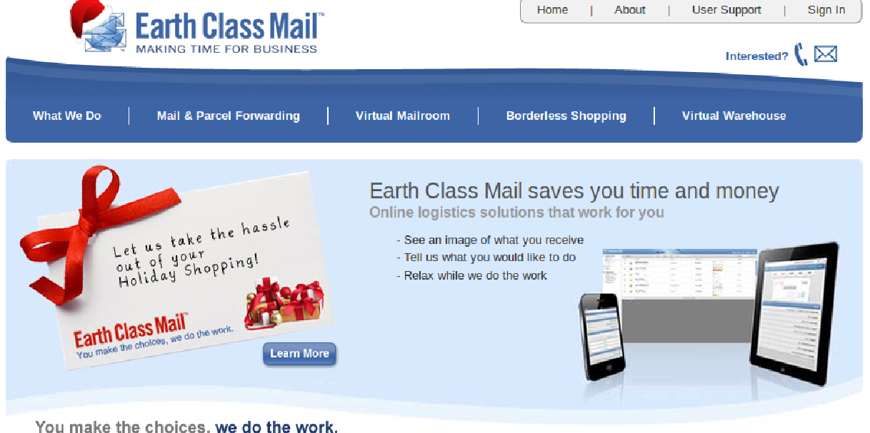 earth class mail Online applications to combat your burdensome paperwork