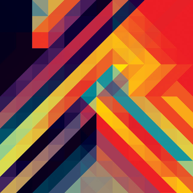 06 11d 09 Kaleidoscopic and Hypnotic Geometric Compositions by Andy Gilmore