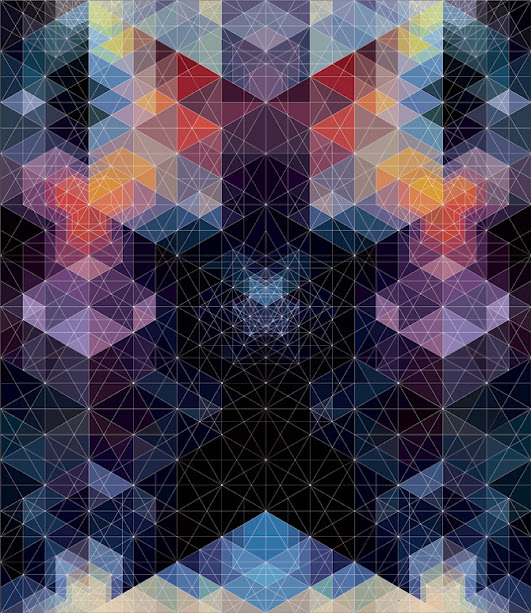 kaleidoscope by andy gilmore 14 Kaleidoscopic and Hypnotic Geometric Compositions by Andy Gilmore
