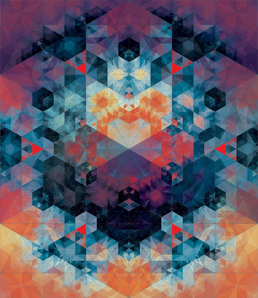 kaleidoscope by andy gilmore 3 Kaleidoscopic and Hypnotic Geometric Compositions by Andy Gilmore
