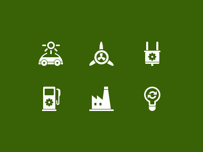 Eco Icon Set by IconCreme