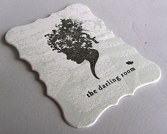 the darlling room l1 55 Unusual Yet Creative Business Card Designs 